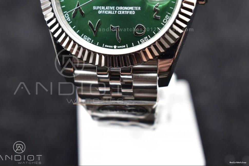 41 1:1 GoodFit Jubilee Best DateJust Arabic Dial on 638 Green SA 126334 904L DIWF Bracelet Marker Edition Steel 1031